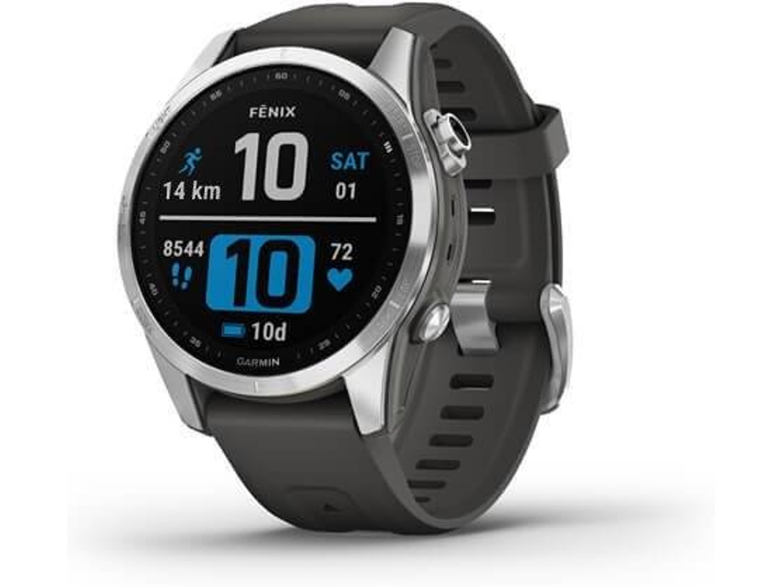 Preventa Reloj Deportivo garmin fenix 7s bluetooth hasta 18 autonomia gris fēnix ​​7s gps multideporte pantalla y funciones superiores frecuencia mapas plata 19.44 cm 1.2