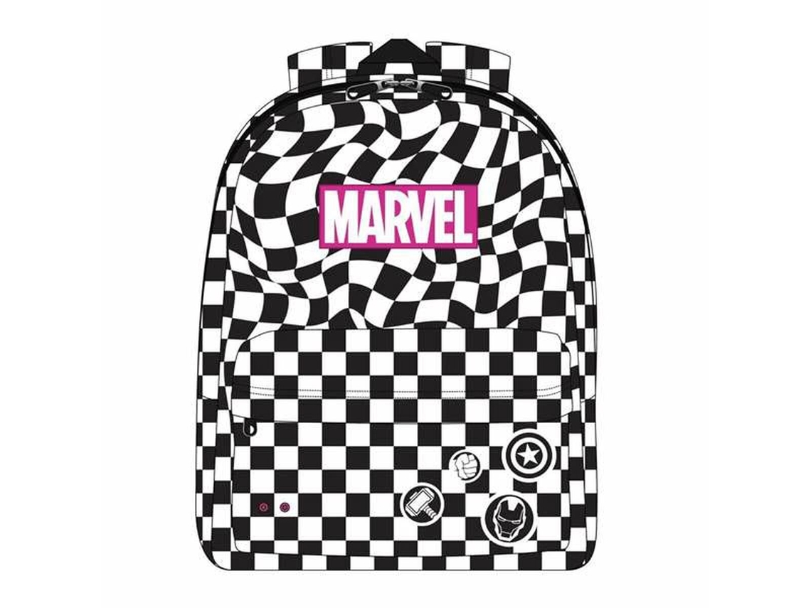 Mochila Escolar MARVEL Negro 32 x 12 x 42 cm