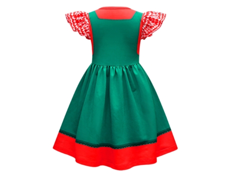 Disfraces navideños cosplay vestido infantil set 140