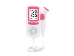 Ecografía Doppler Fetal Digital En Seco, Mide La Frecuencia Cardíaca Sin Gel.