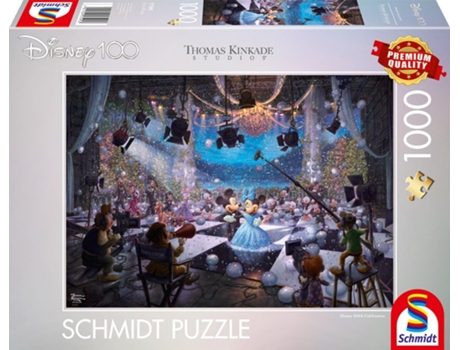 Puzzle SCHMIDT SPIELE Disney 100th Celebration rompecabezas 1000 pieza(s) Dibujos