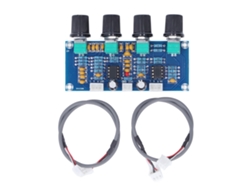 Módulo Pré-amplificador Pré-amplificador De 2 Canais Placa De Tom Para Amplificador Digital Dc 12v‑24v Ne5532