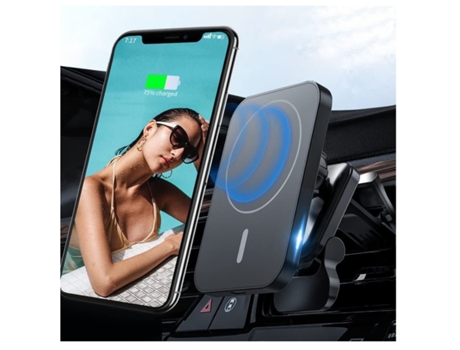 Cargador Carro Sem Series para iPhone 13/12 YIZHOOD Negro