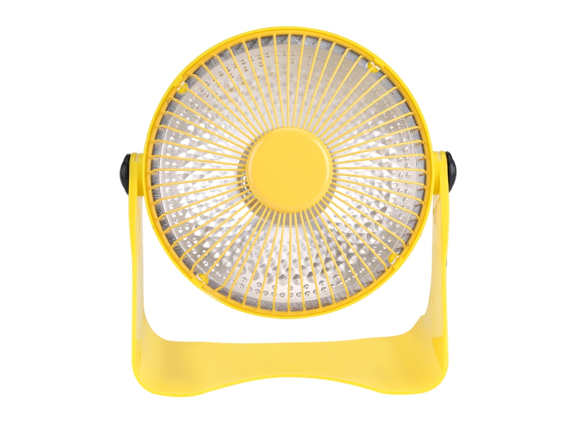 VYLARA Mini aquecedor elétrico de mesa 220 V para casa, quarto, escritório, inverno, amarelo