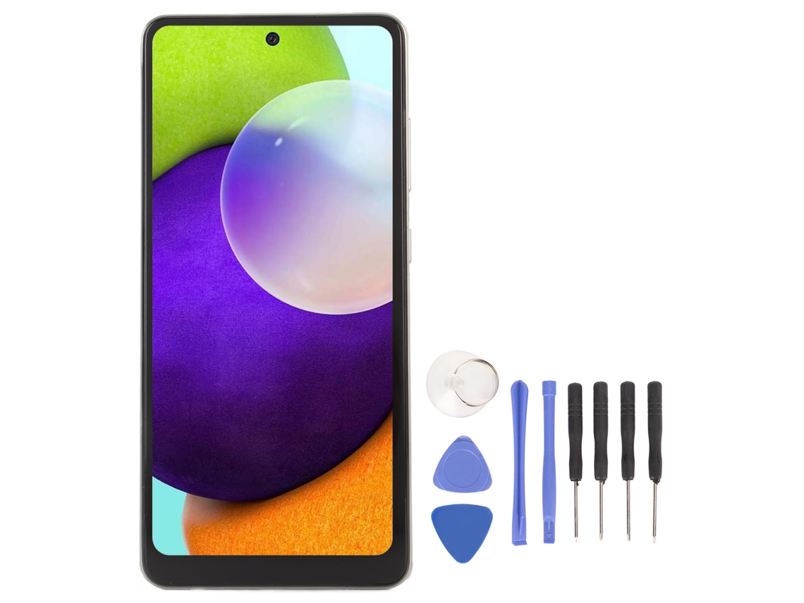 Conjunto De Pantalla Táctil Oled Samsung Galaxy A52 4g Con Herramientas De Reparación Blanco