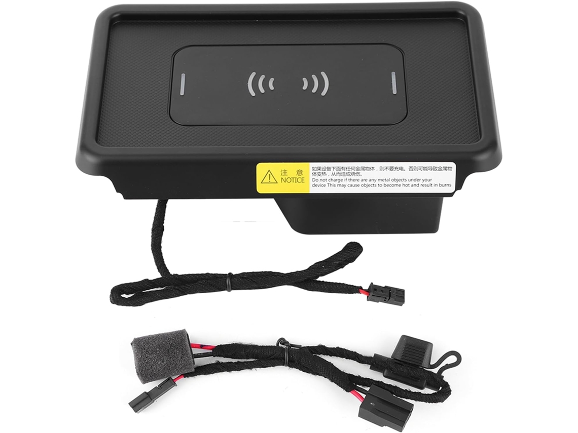 Base De Carga Inalámbrica De 15 W Para Consolas, Carga Rápida (2017-2019), Material Abs.
