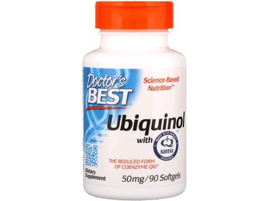Té DOCTOR'S BEST Ubiquinol Com Kaneka Qh (90 pérolas)