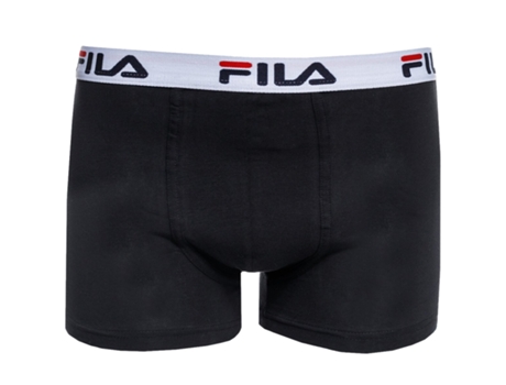 Boxers FILA Hombre (Algodón - Negro - M)