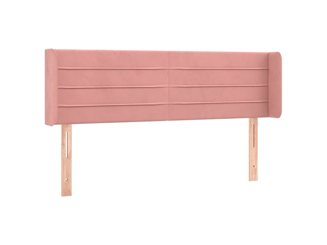 Maison Exclusive - Cabecero De Terciopelo Rosa 147x16x78/88 Cm
