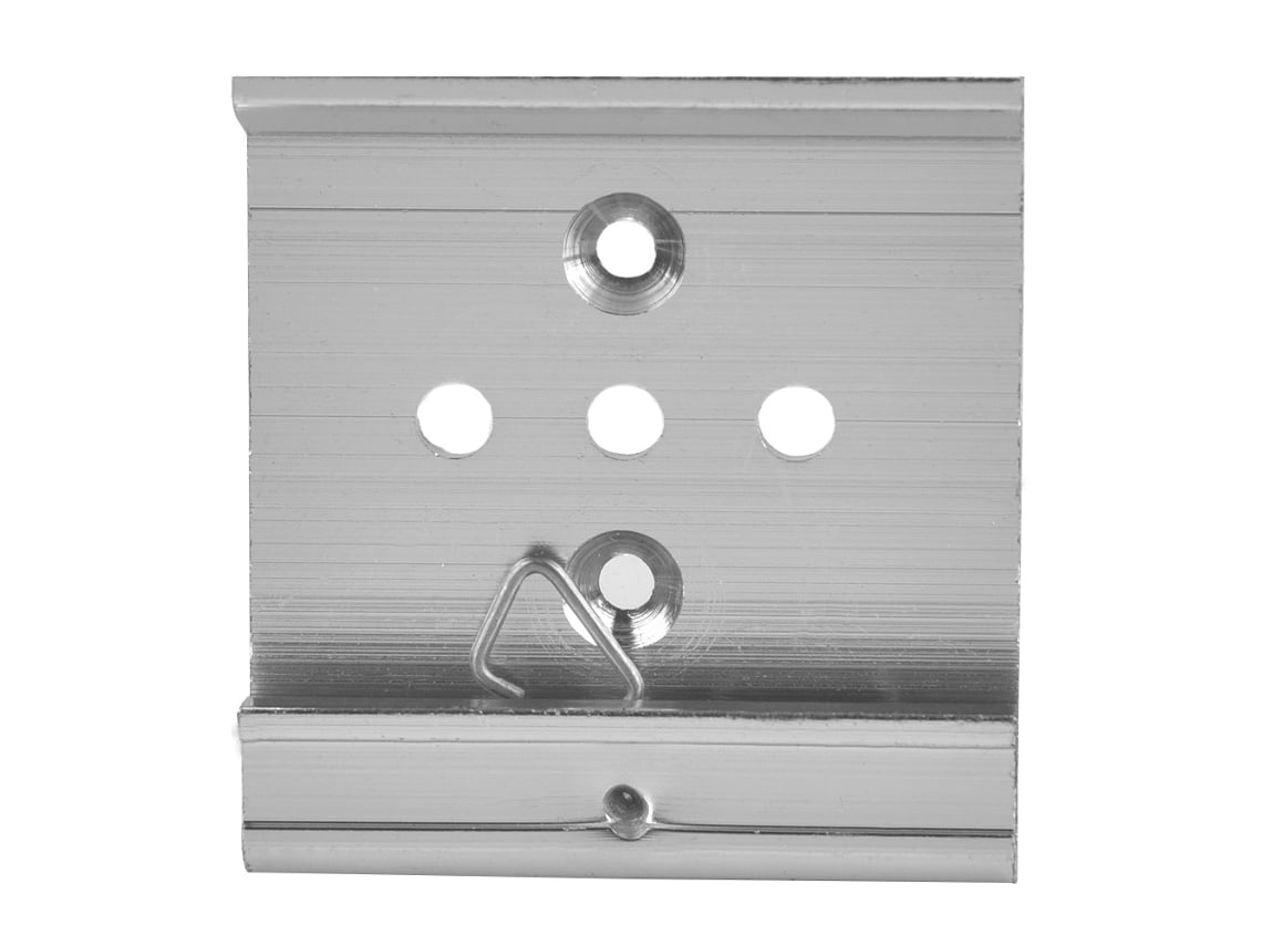 Pinza Fija De Rail Din De Aluminio 35mm Para Montaje De Relés