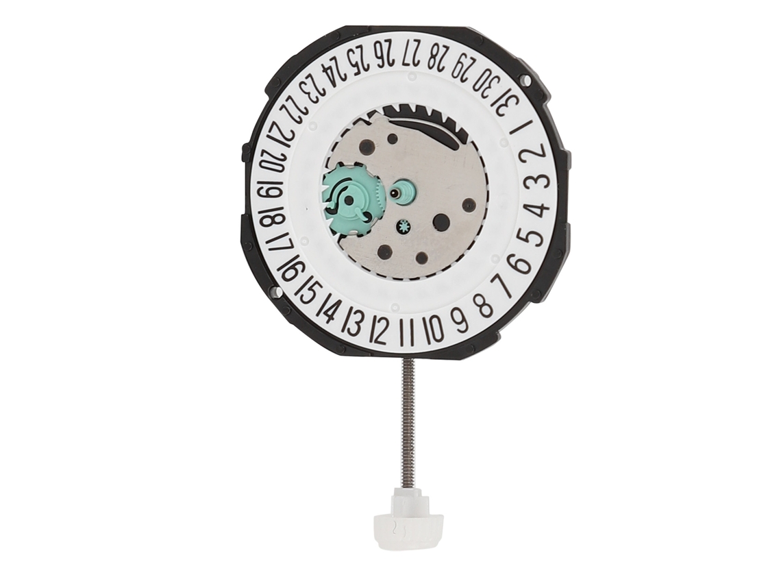 Movimiento De Cuarzo Sl28 Estable Para Reparación. Accesorio Para Reloj. Fecha A Las 6.