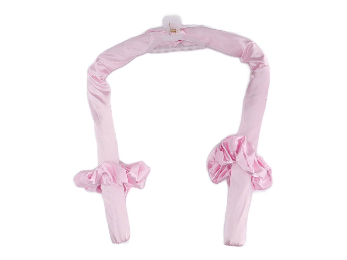 Curler Sem Calor De Espuma Eva Portátil Para Viagens Ferramenta De Modelagem De Cabelo Para Mulheres Rosa