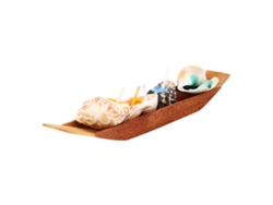 Juego de velas aromáticas con conchas de madera, aromaterapia, relajación, sin marca.