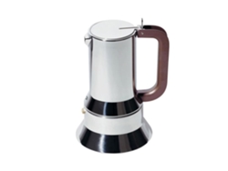 Cafetera espresso Alessi 9090 M de acero para 10 tazas