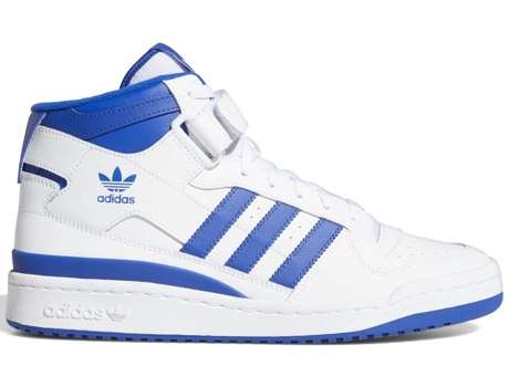 Zapatillas de Hombre ADIDAS ORIGINALS De Media Caña Forum Blanco (Talla: 45,3333333333333)