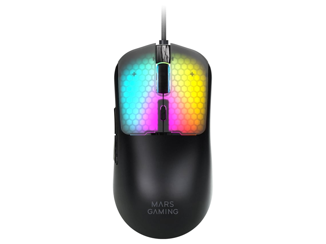 Ratón Gaming Mars Gaming Mm-viper 12800 Dpi Ultraligero 56g Rgb Negro