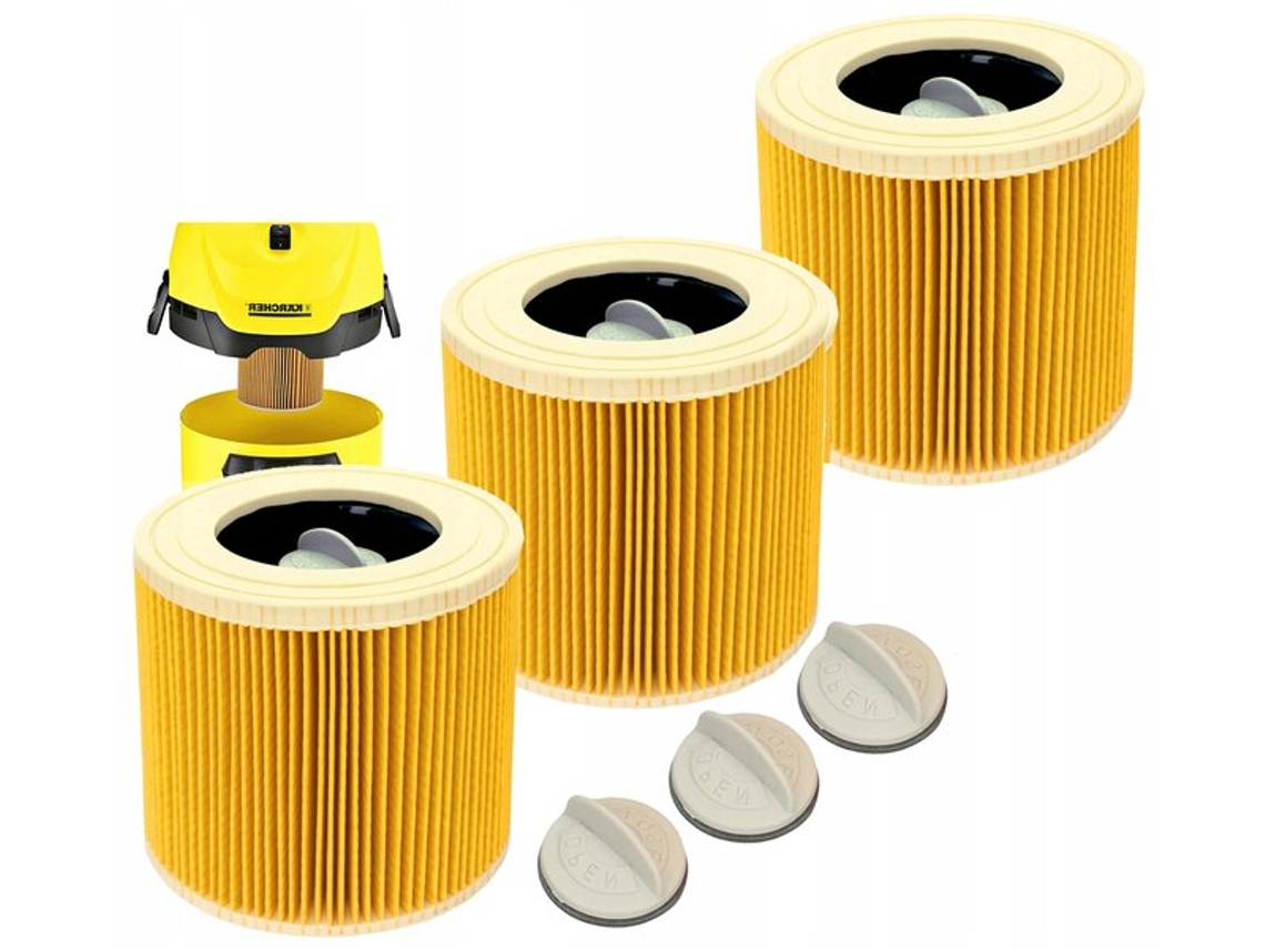 Filtro reforzado 3x Karcher Mv2 Mv3 Wd2 Wd3 Se4001 Wd2 Plus Kwd V17 V15vayotoy