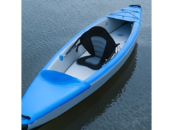 Negro Gris Waverite Asiento Inflable Ajustable Paddle Surf Respaldo Acolchado Desmontable Canoa Base Flotante Kayak Eva Antideslizante Portátil