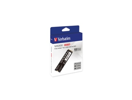 Disco Duro VERBATIM Vi5000 (512 GB SSD - M.2 - PCI Express 4.0)
