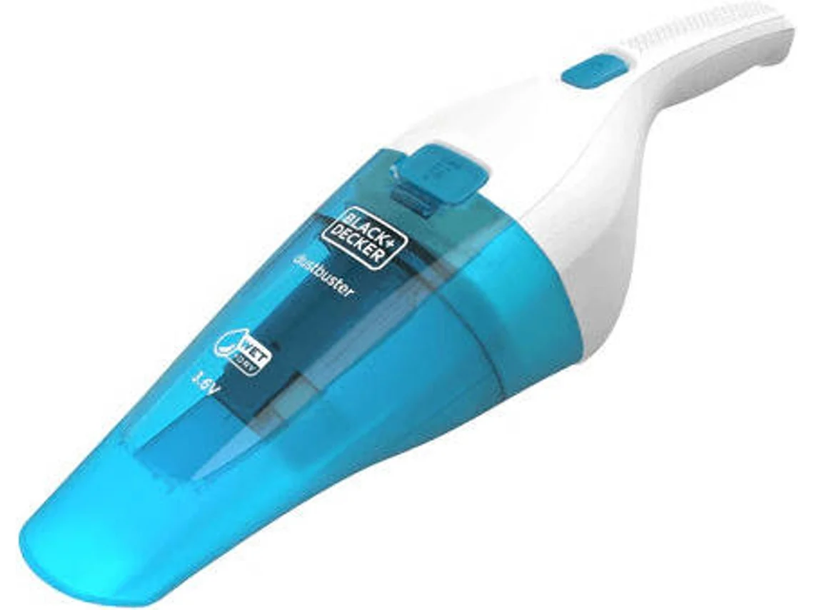 Aspirador de mano ciclónico BLACK+DECKERr Wdc115Wa 0,38 L 65 Db 7W Blanco Azul