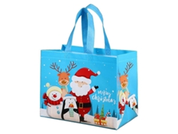 Bolsas de regalo navideñas, bolsas navideñas con asas, bolsas multifuncionales de tela no tejida para regalos navideños Nostalgia88