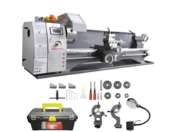 Torno de metal de precisión Succebuy 211x750 mm 50 2500 rpm Velocidad variable continua