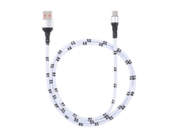 Cable De Datos Usb Type-c De Carga Rápida De Tela Trenzada De 1m/3.3ft (blanco)