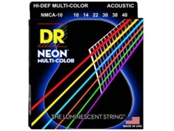 Juego de Cuerdas Guitarra Acústica DR MCA-10 MULTI-COLOR (.010 - .014 - .022 - .030 - .038 - .048 - Bronce)
