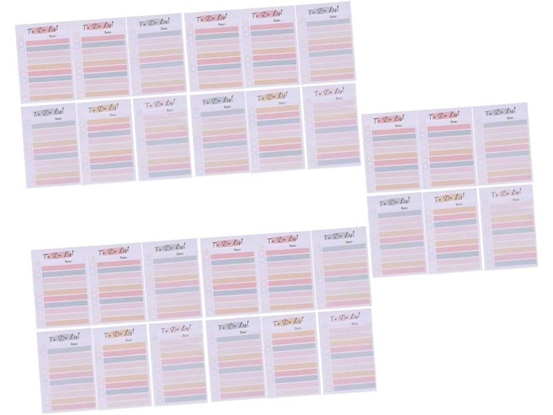 5 blocs de notas adhesivas de colores para notas extraíbles, práctico papel adhesivo para Gokoco