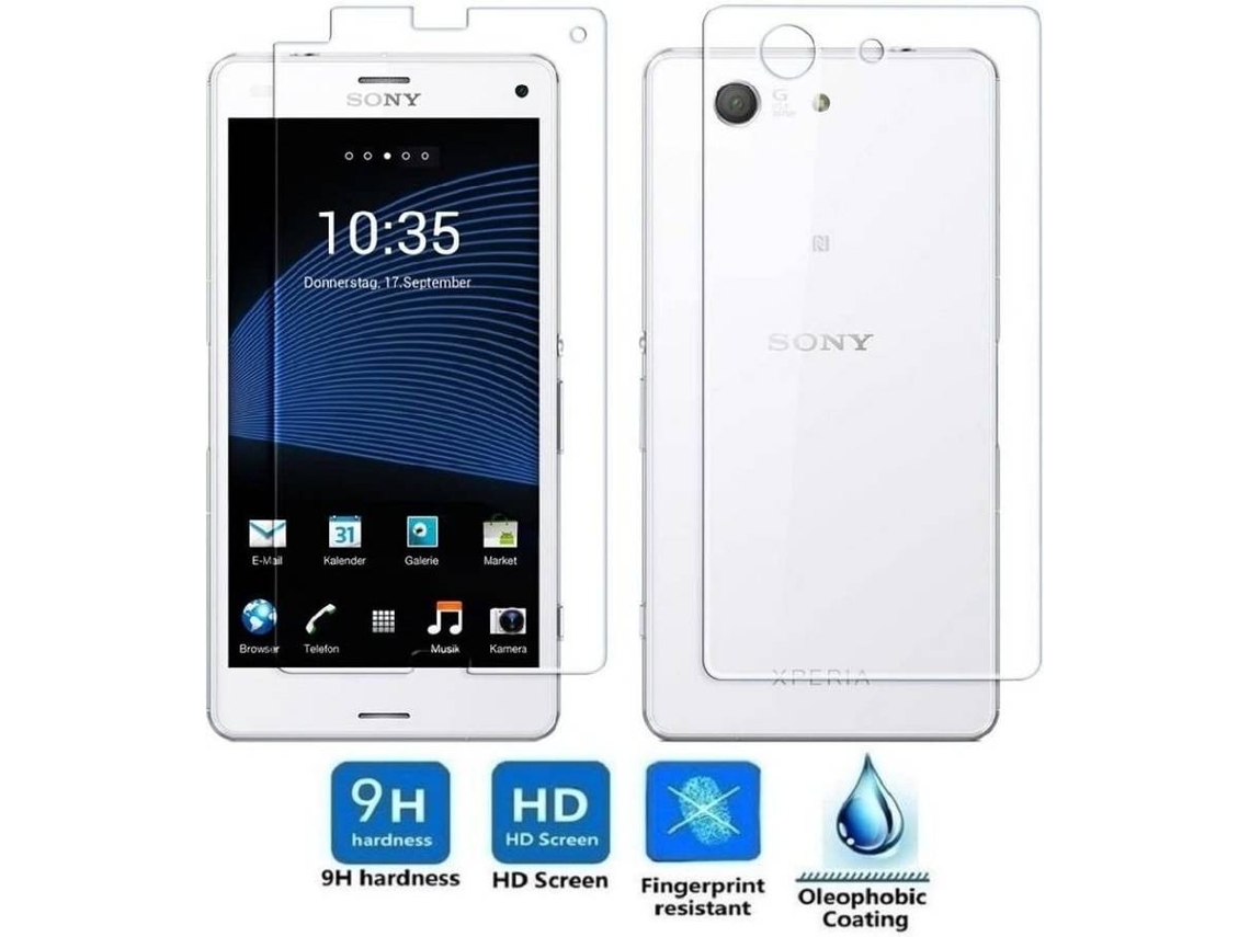 Protector Cristal Templado Sony Xperia Z3 Compact HONGWE.