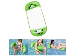 Hamaca Inflable 4 En 1 Para Piscina - Ligera Y Portátil (kiwi)