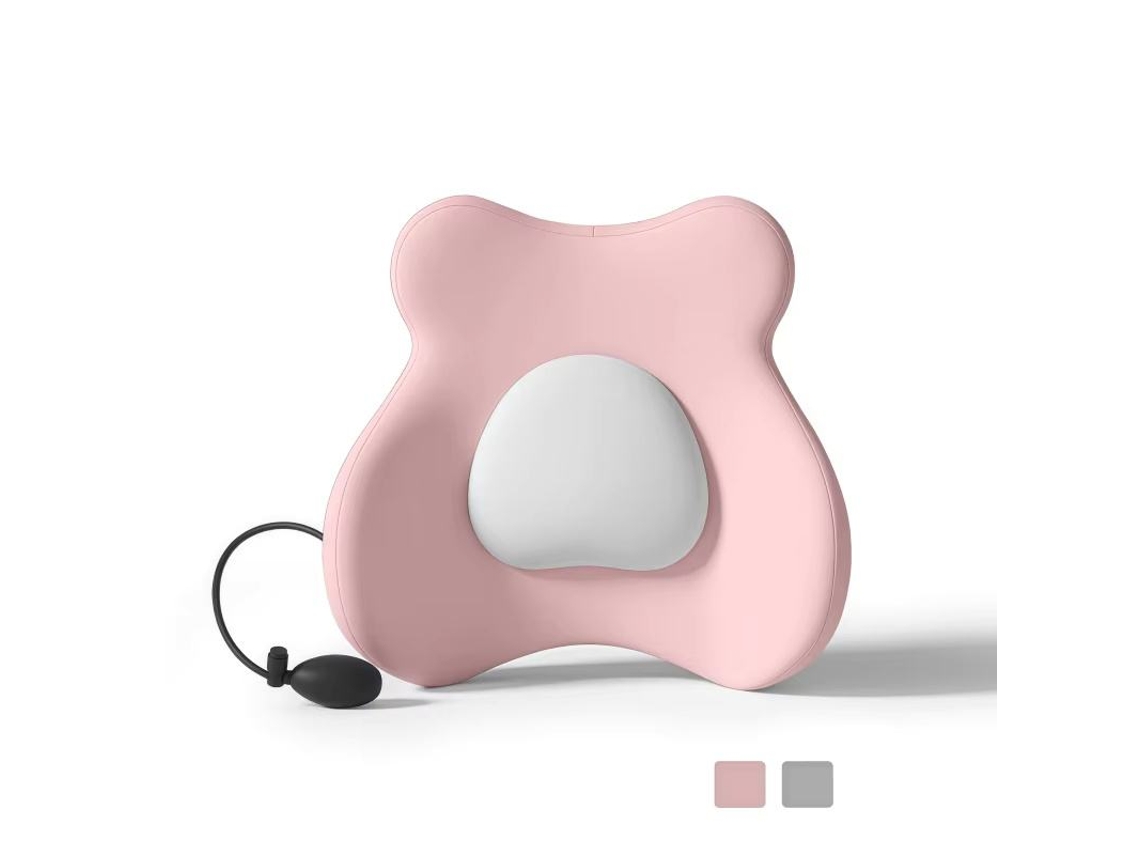 Almofada Eifson De Apoio Lombar Inflável Ergonômica (rosa)