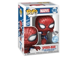 Figura Pop Araña masculina exclusiva de Marvel Funko