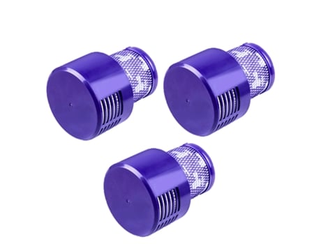 Unidad de filtro lavable para aspiradora Dyson V10 Sv12 Cyclone Animal Absolute Total Clean (paquete de 3)
