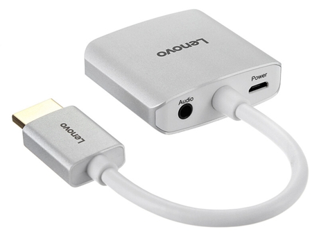Adaptador LENOVO H201 HDMI a VGA Aux 3.5Mm Micro-USB