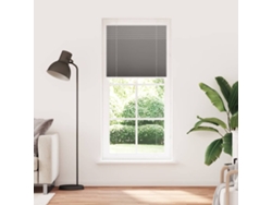 Maison Exclusive - Estor Plisado Antracita 85x200 Cm Tela Ancho 84,4 Cm Poliéster