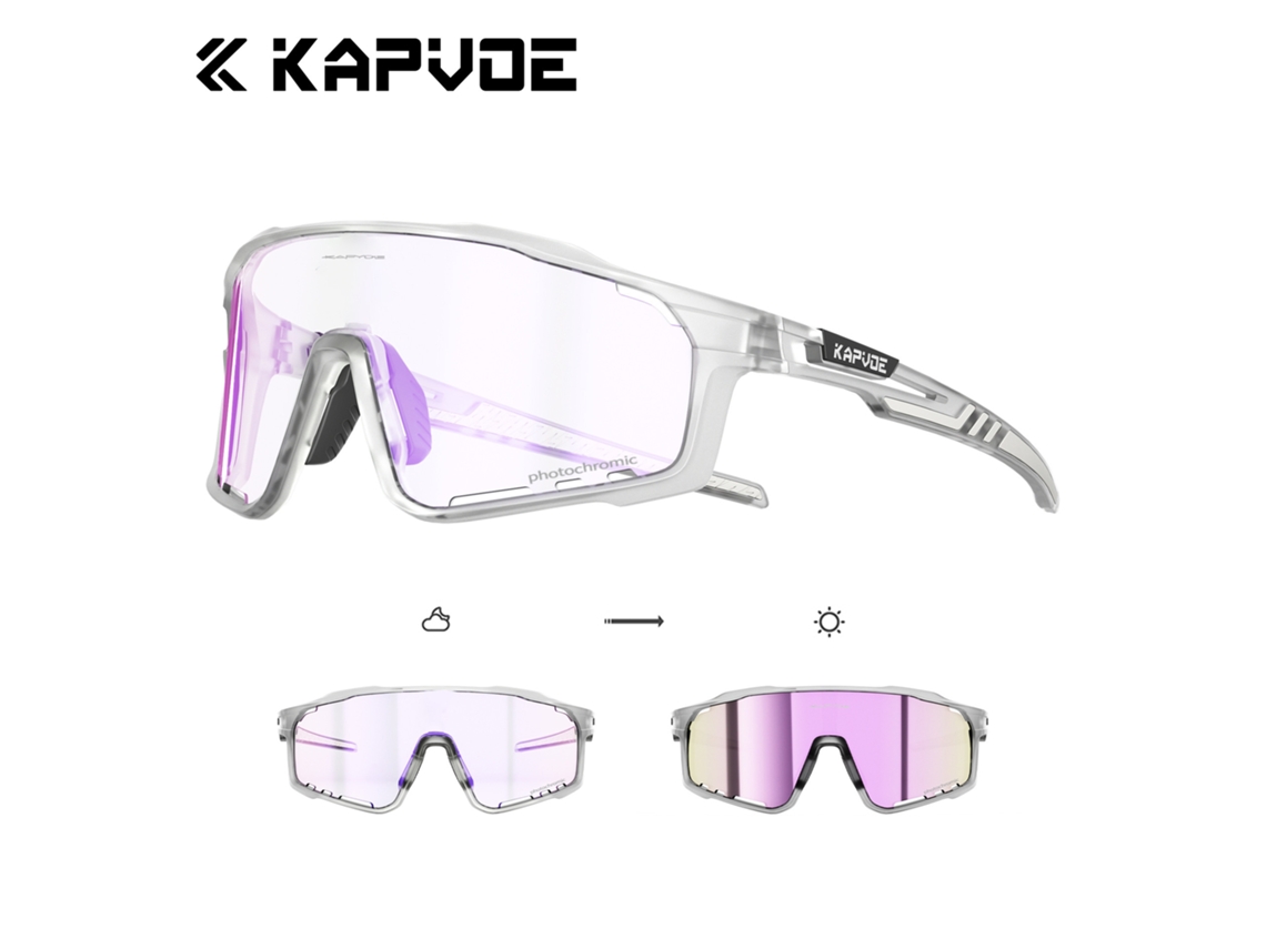 Gafas fotocromáticas MDUG para hombre y mujer, ideales para ciclismo al aire libre y protección contra la arena.