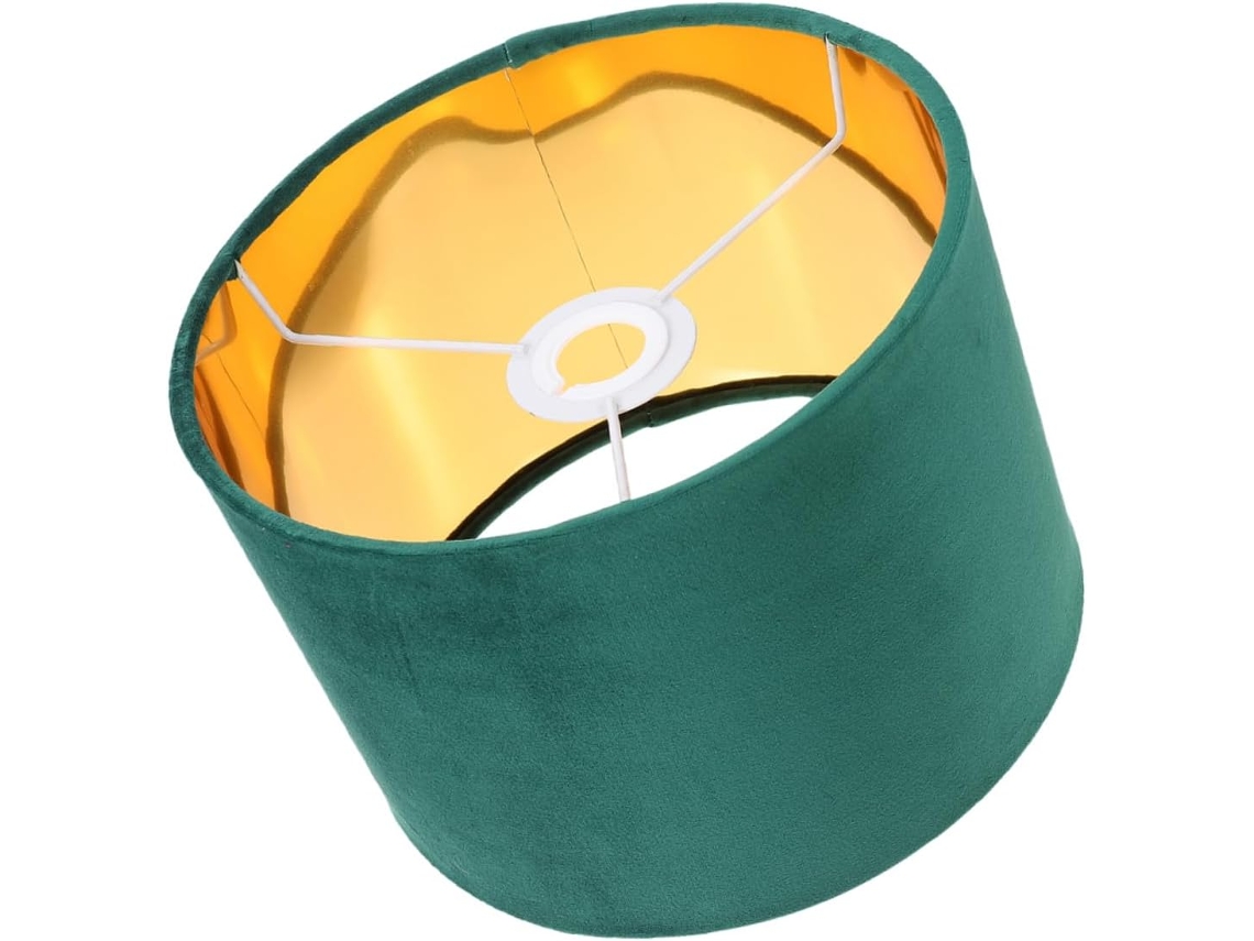 Forrada En Tela De Terciopelo Dorado, Segura, Compatible Con Base E27, Versátil Para Uso En Interiores/hogar, 30 Cm