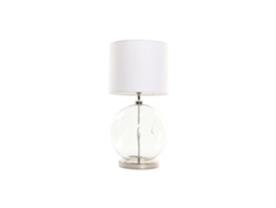 Lampara Sobremesa Cristal Organico 30x30x60cm