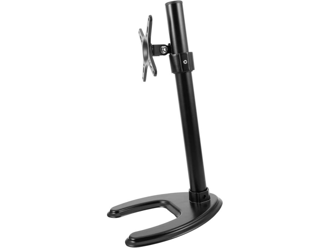 Soporte Giratorio De Escritorio Para Tv Sin Necesidad De Taladrar, Compatible Con Pantallas Lcd. Montaje Estable Sobre Mesa.