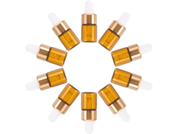 Juego de 30 frascos pequeños para aceites esenciales, muestras de perfume, frascos de vidrio Vayotoy