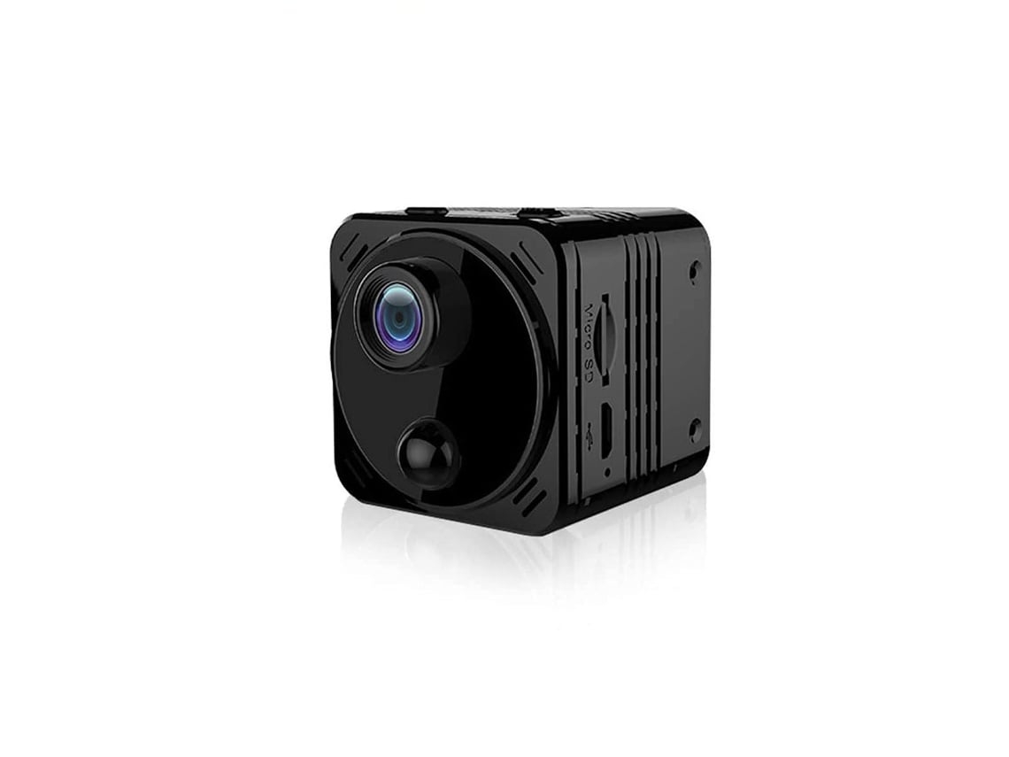 Cámara oculta mini cámara espía real 1080P HD Wifi cámara de seguridad con aplicación de transmisión en vivo batería de larga duración visión nocturna USHION