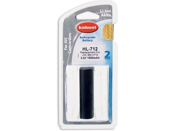 Hahnel HL-712 batería para cámara/grabadora Ión de litio 1850 mAh