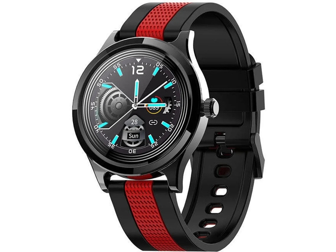 Reloj inteligente con monitor de actividad física, frecuencia cardíaca, presión arterial, oxígeno en sangre, IP68, resistente al agua, llamadas de sueño, redes sociales, podómetro, cámara, música, Bestvite (negro)