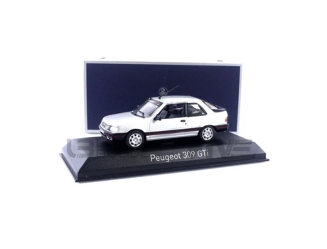 Coche Miniatura de colección Norev 1/43 Peugeot 309 Gti 1987 Gris Futura 473910