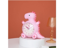 Reloj De Escritorio, Despertador Infantil, Reloj Digital Led, Reloj De Mesa Decorativo Para Niños (rosa)