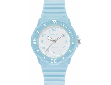 VEANXIN Relojes deportivos de moda para mujer Relojes de pulsera de resina impermeables-Verde