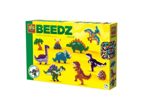 Juego Criativo SES Cuentas Jurassic World Beedz 06202 (Edad Mínima Recomendada: 5 años)