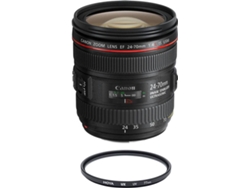 Objetivo CANON EF 24-70mm F4L IS USM + Hoya UX UV 77mm
