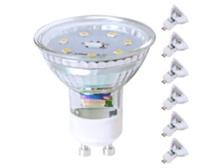 Zmh Bombilla Led 5w Lámpara De Bajo Consumo Ángulo De Haz 110° Foco Reflector Bombilla